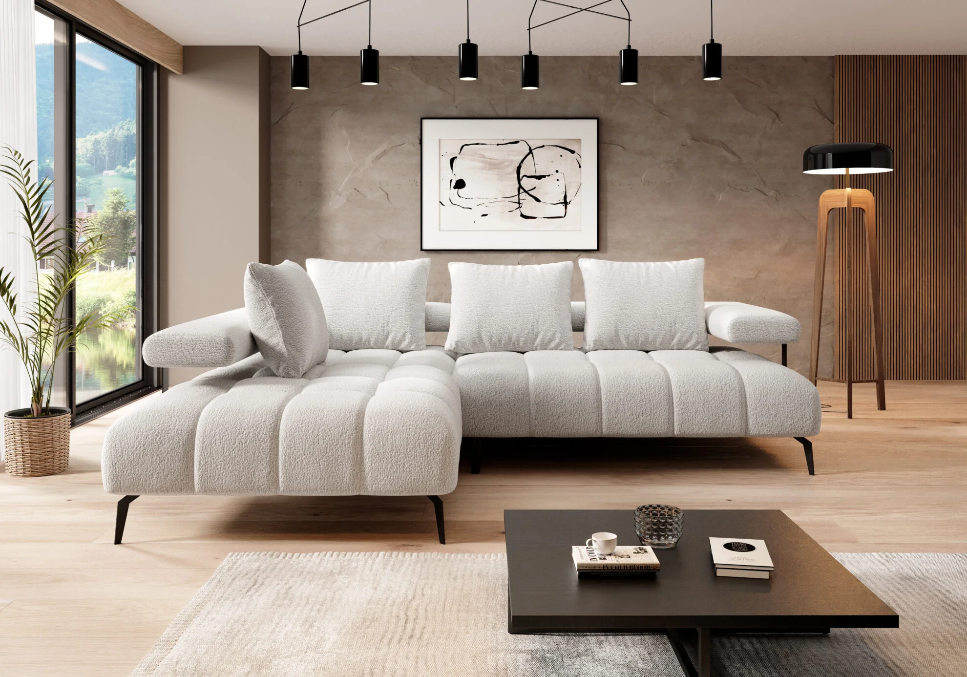 Ecksofa Magnetic L
